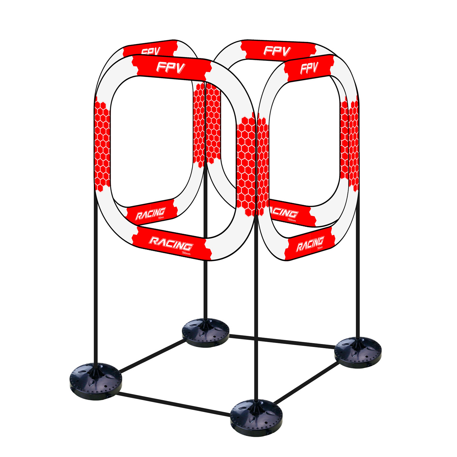 Drone Racing Gate - 780mm FPV Drone Racing Magic Goal