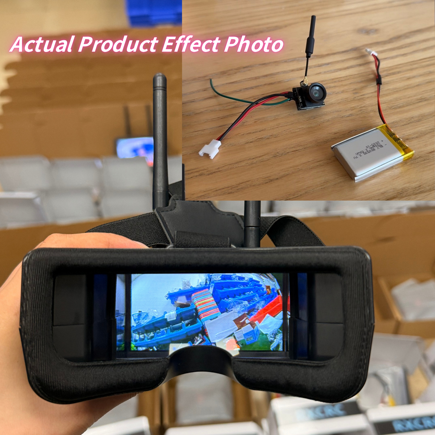 Drone Racing Vtx - SLONWAKE 5.8G Analog VTX Transmission Camera