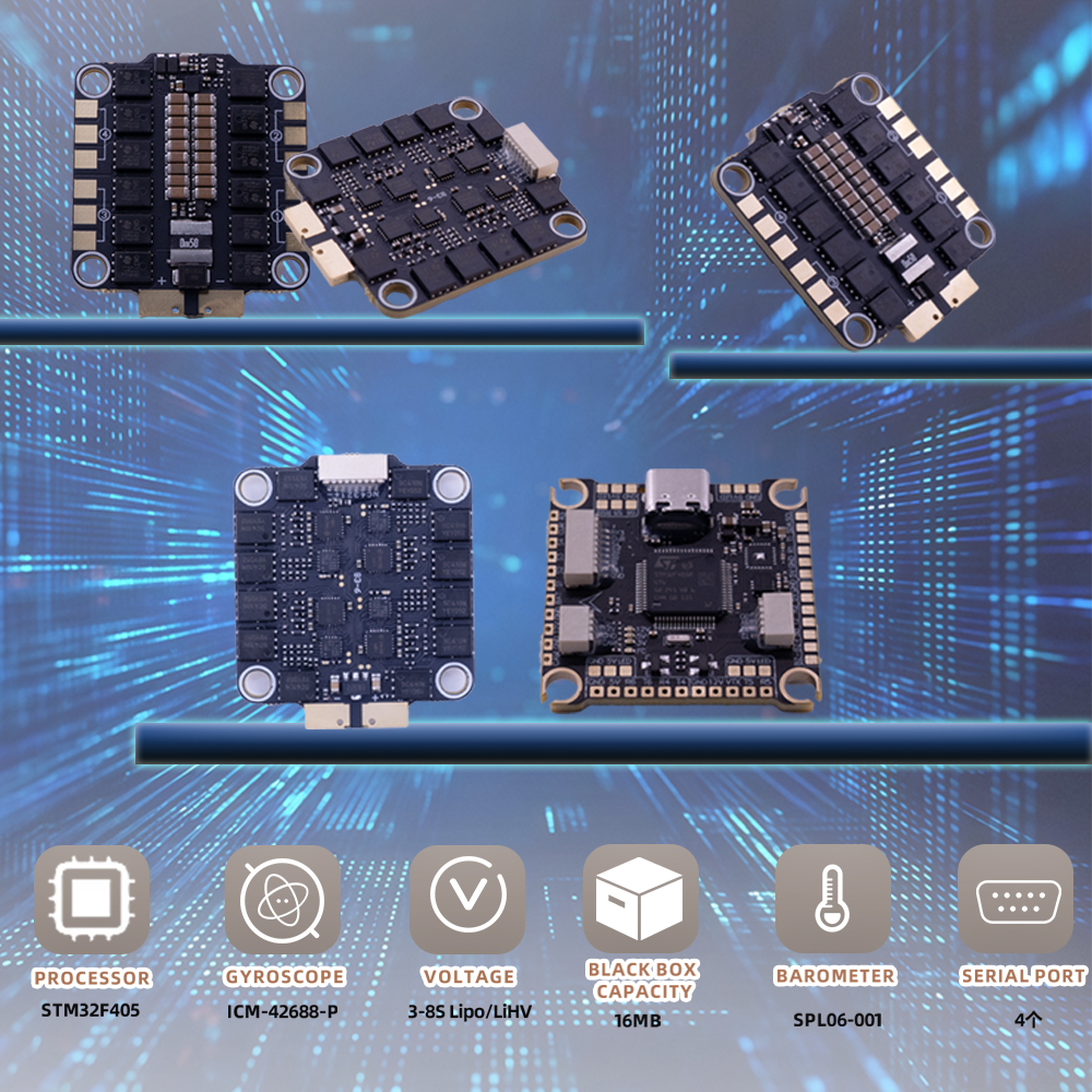 HPXGRC F405 Flight Controller  - đánh giá và giá Drone Racing Flight Controller