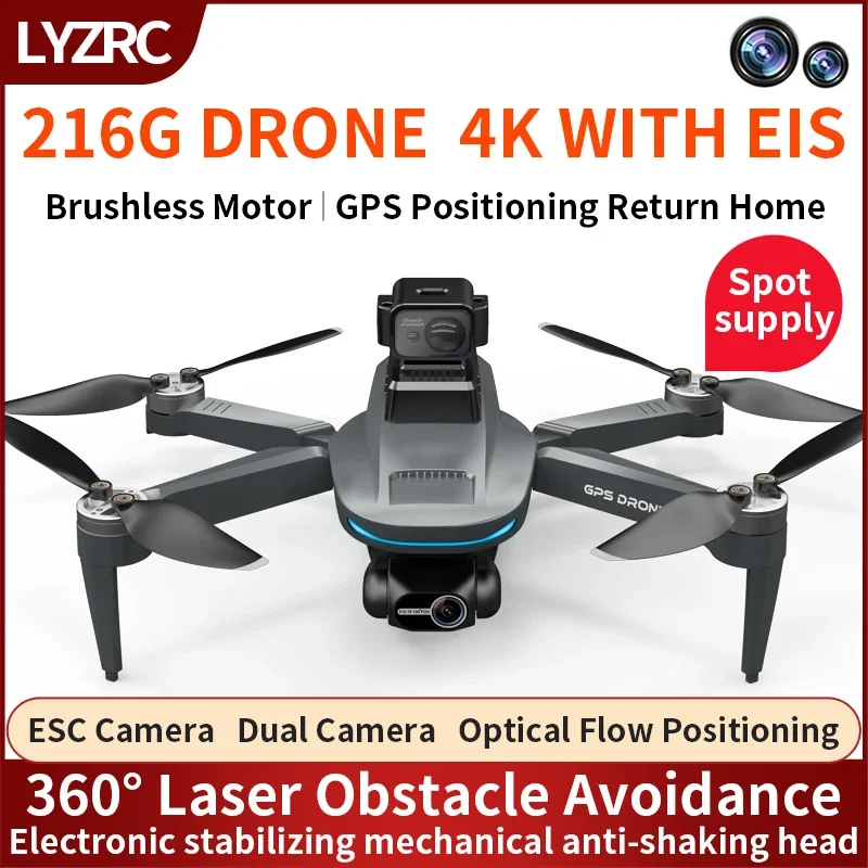 L200 PRO MAX Drone 4K 2-Axis P - đánh giá và giá Drone Racing Camera
