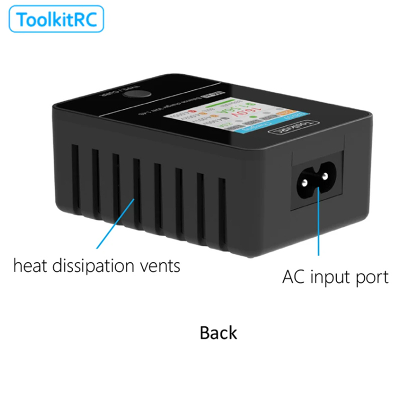 ToolkitRC M4AC 30W LCD Screen  - đánh giá và giá Drone Racing Charger