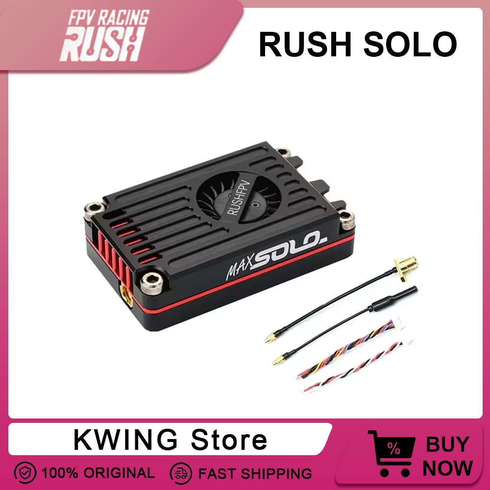 RUSH MAX SOLO 5.8GHz 2.5W VTX  - đánh giá và giá Drone Racing Vtx