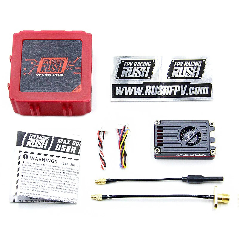 RUSH MAX SOLO 5.8GHz 2.5W VTX  - đánh giá và giá Drone Racing Vtx