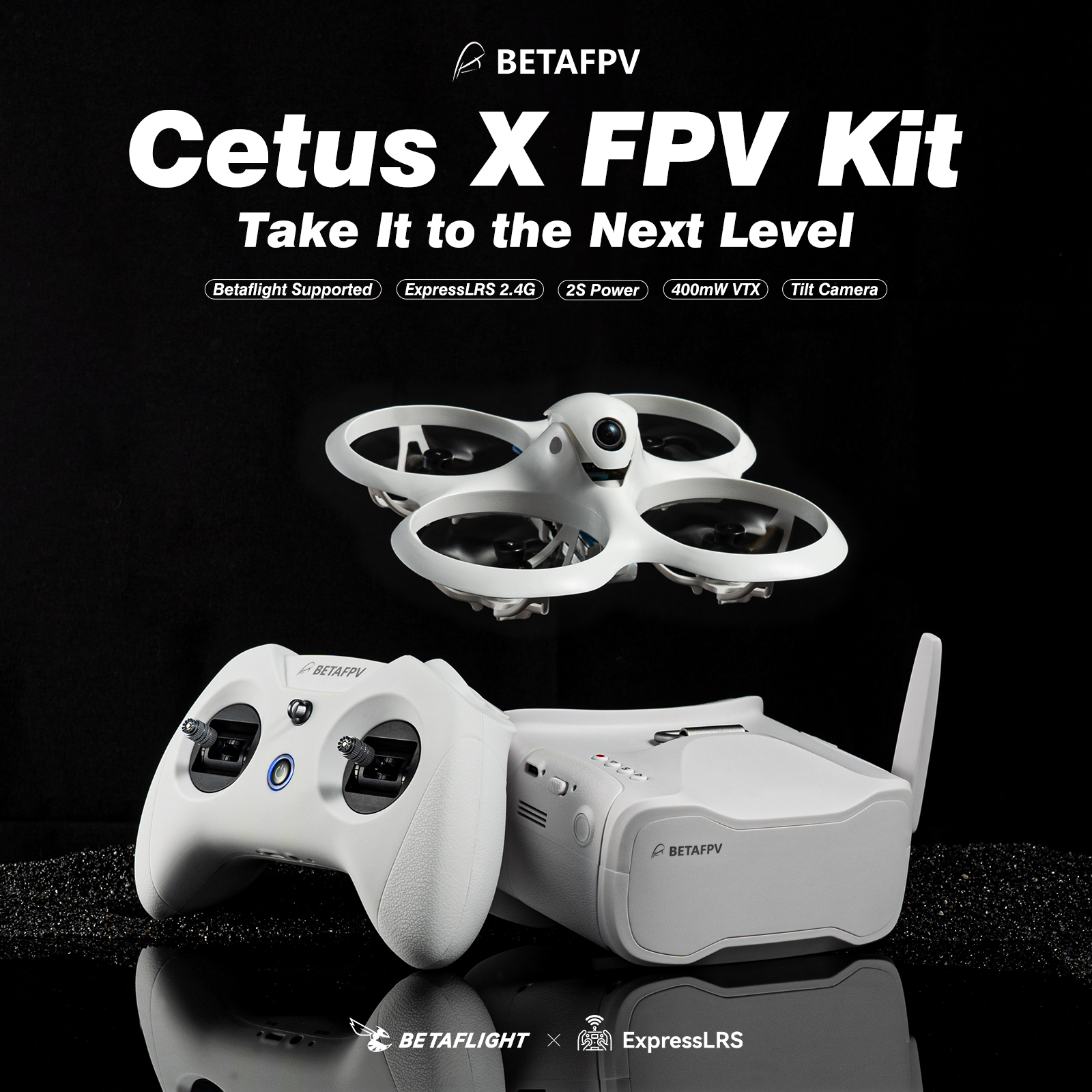BETAFPV Cetus X FPV Kit Racing - đánh giá và giá Drone Racing Transmitter