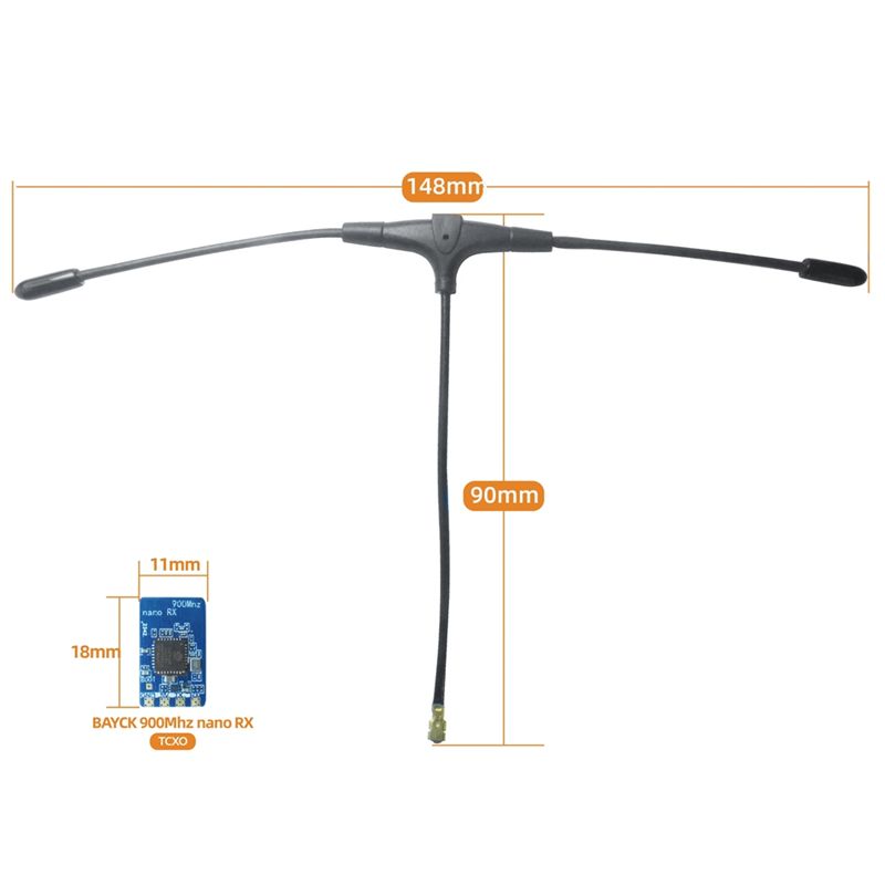 A63T-ELRS RX NANO Expresslrs R - đánh giá và giá Drone Racing Receiver
