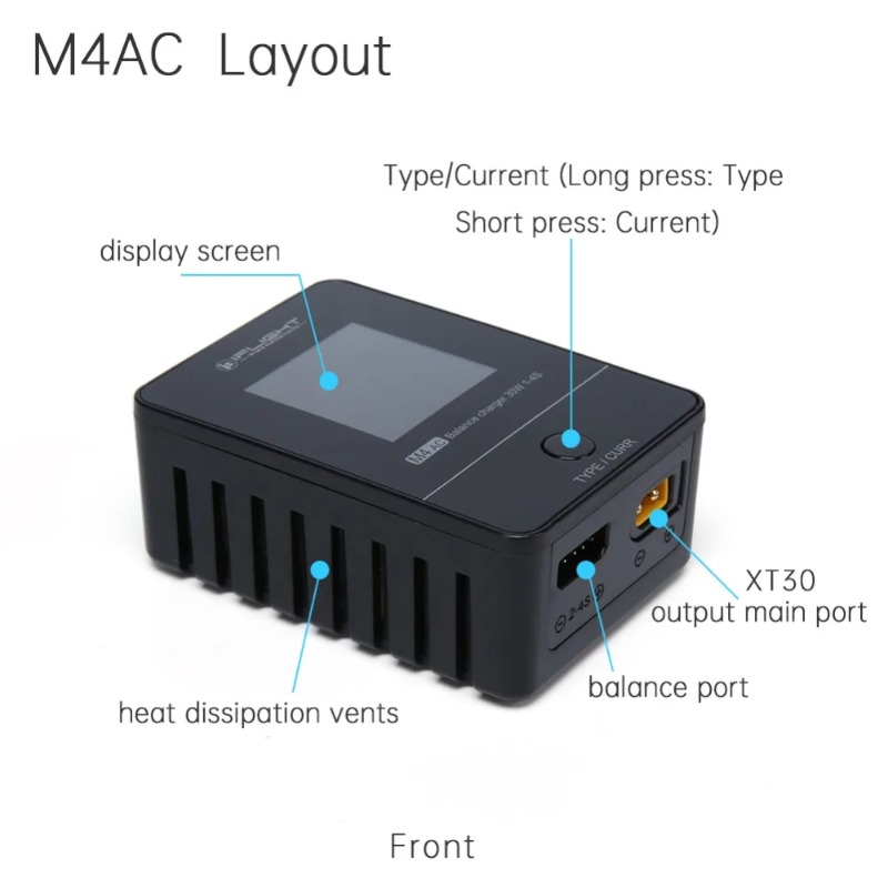 IFlight M4 AC 30W 2.5A Smart B - đánh giá và giá Drone Racing Charger