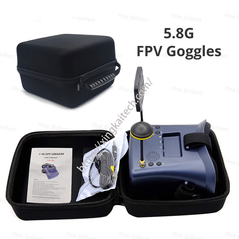 5.8G FPV Goggles 4.3Inch 40CH  - đánh giá và giá Drone Racing Goggles
