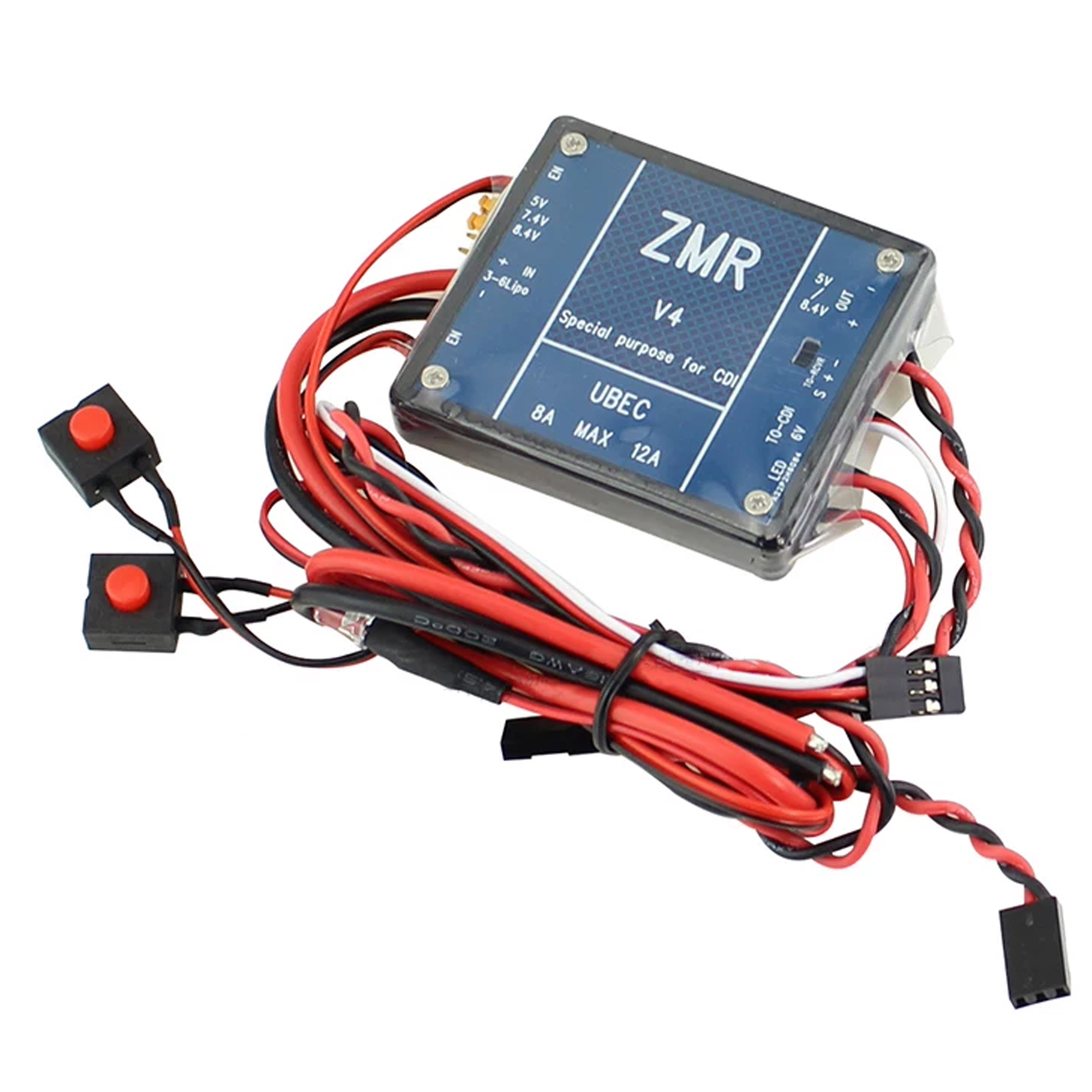 UBEC V2 V3 V4 ZMR 8A Dual BEC  - đánh giá và giá Drone Racing Battery