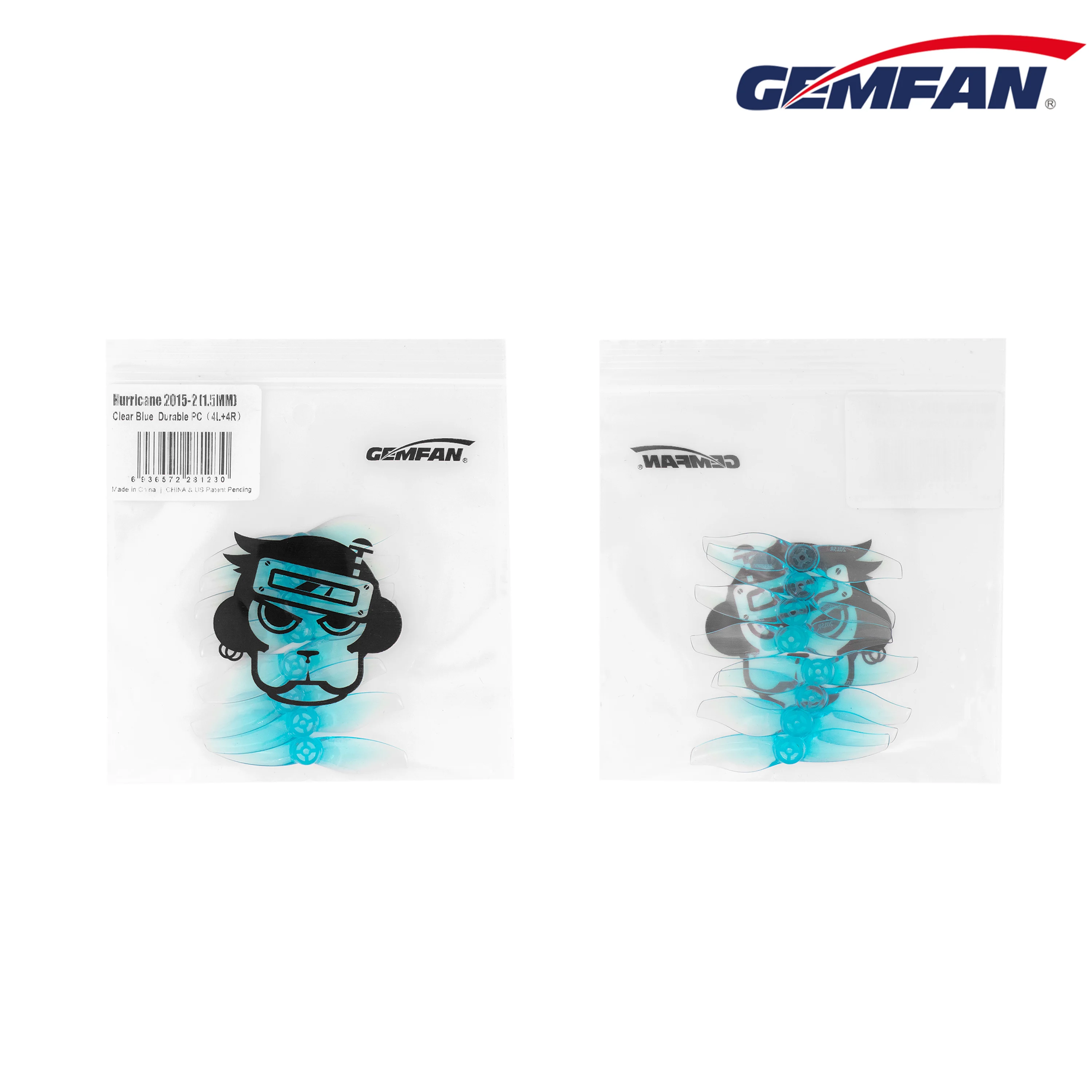 NEW 4Pairs GEMFAN 2015 Hurrica - đánh giá và giá Drone Racing Propeller