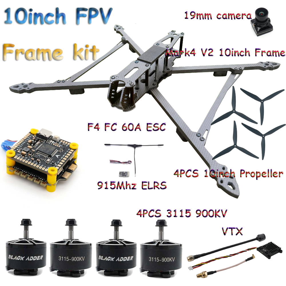 Mark4 V2 10inch FPV Frame Comb - đánh giá và giá Drone Racing Esc