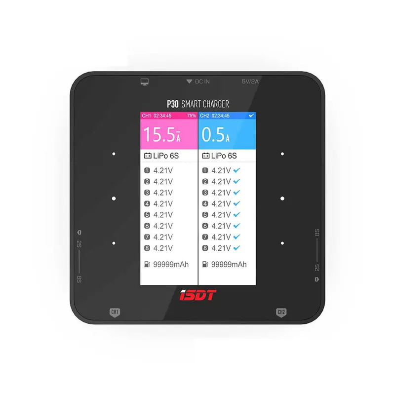 ISDT P30 Dual Balance Charger  - đánh giá và giá Drone Racing Charger