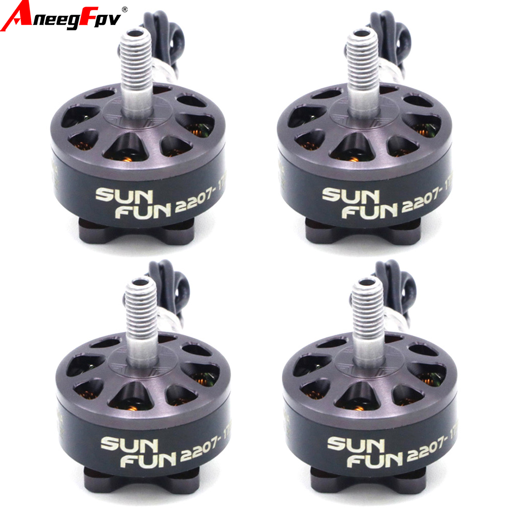 1/4pcs Set Sun Fun 2207 Brushl - đánh giá và giá Drone Racing Motor