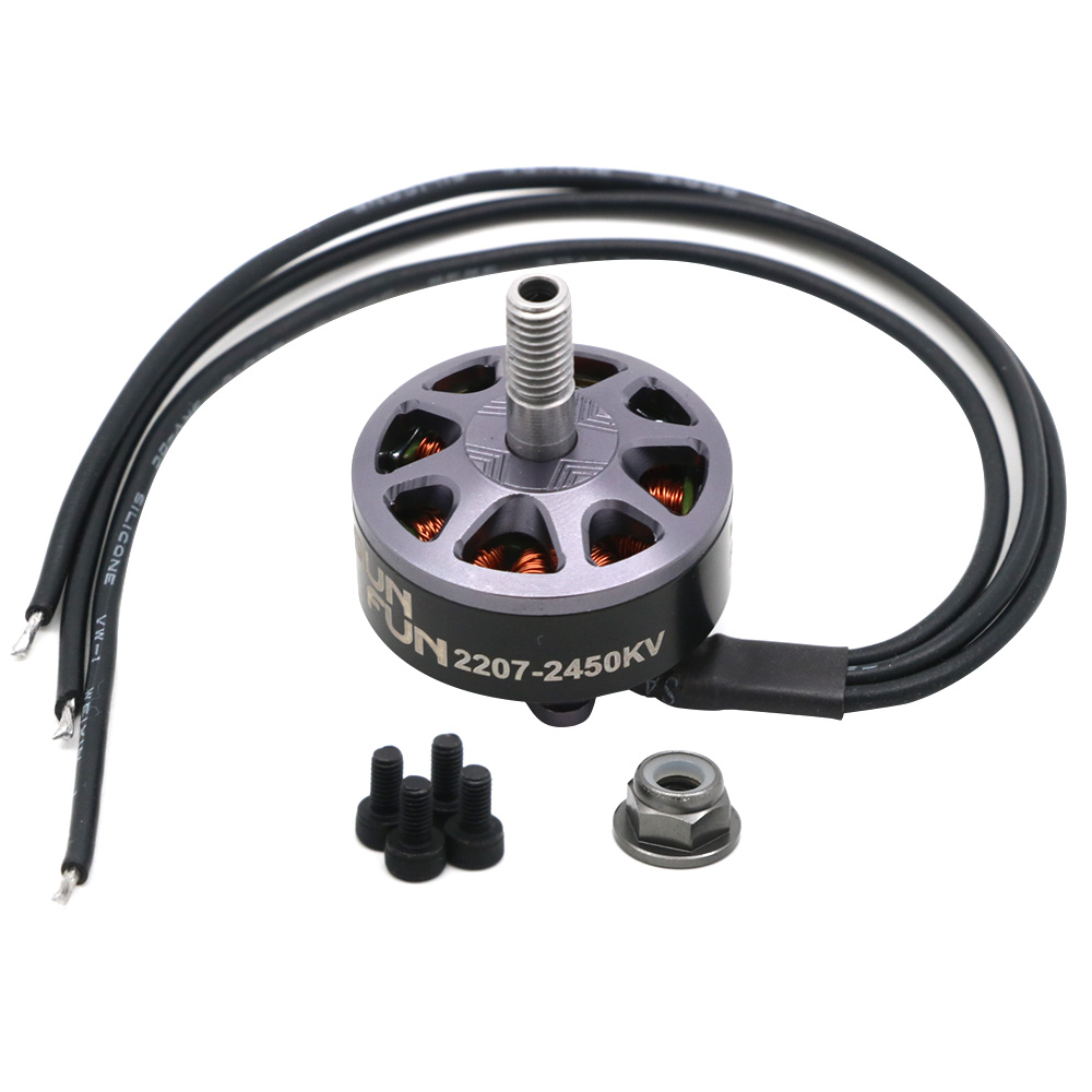 1/4pcs Set Sun Fun 2207 Brushl - đánh giá và giá Drone Racing Motor