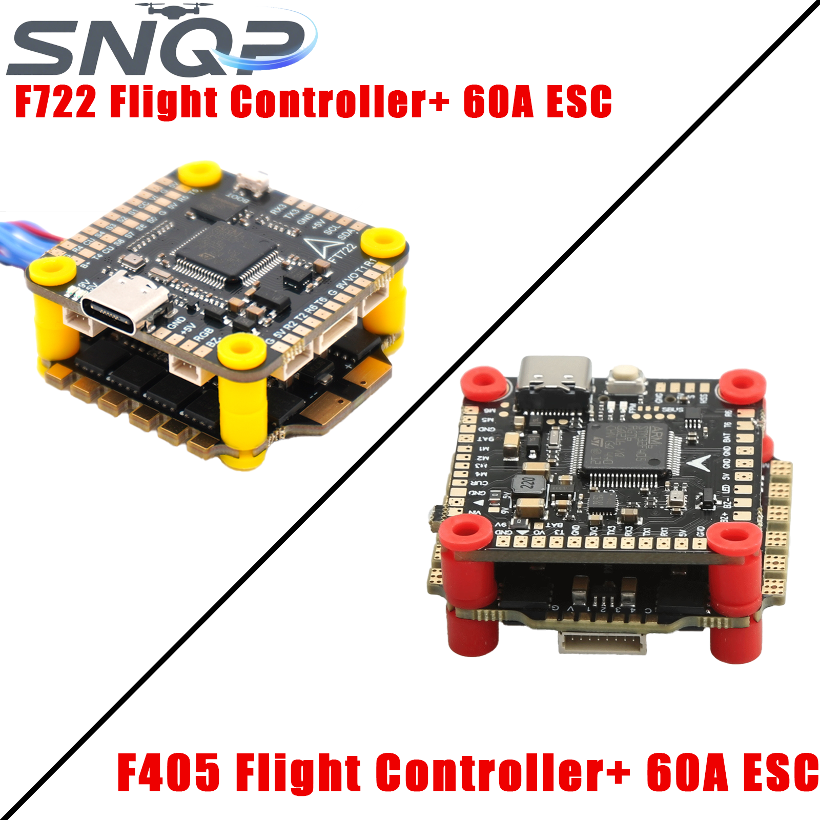 F405/F722 Triple Flight Contro - đánh giá và giá Drone Racing Flight Controller