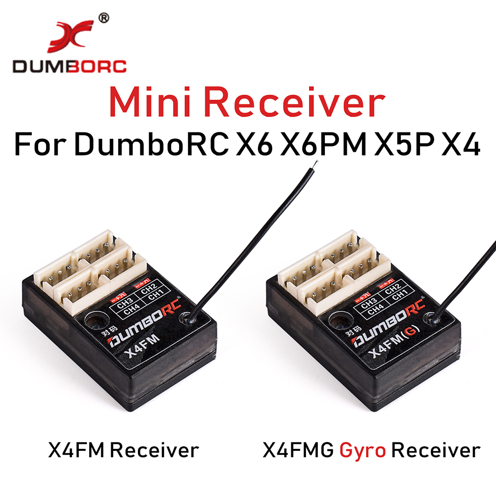 DumboRC Receiver X4FM/X4FMG Gy - đánh giá và giá Drone Racing Receiver