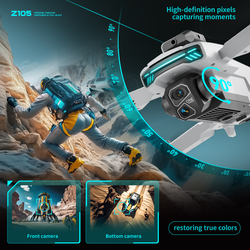 New Z105 RC Drone 8K Professio - đánh giá và giá Drone Racing Charger
