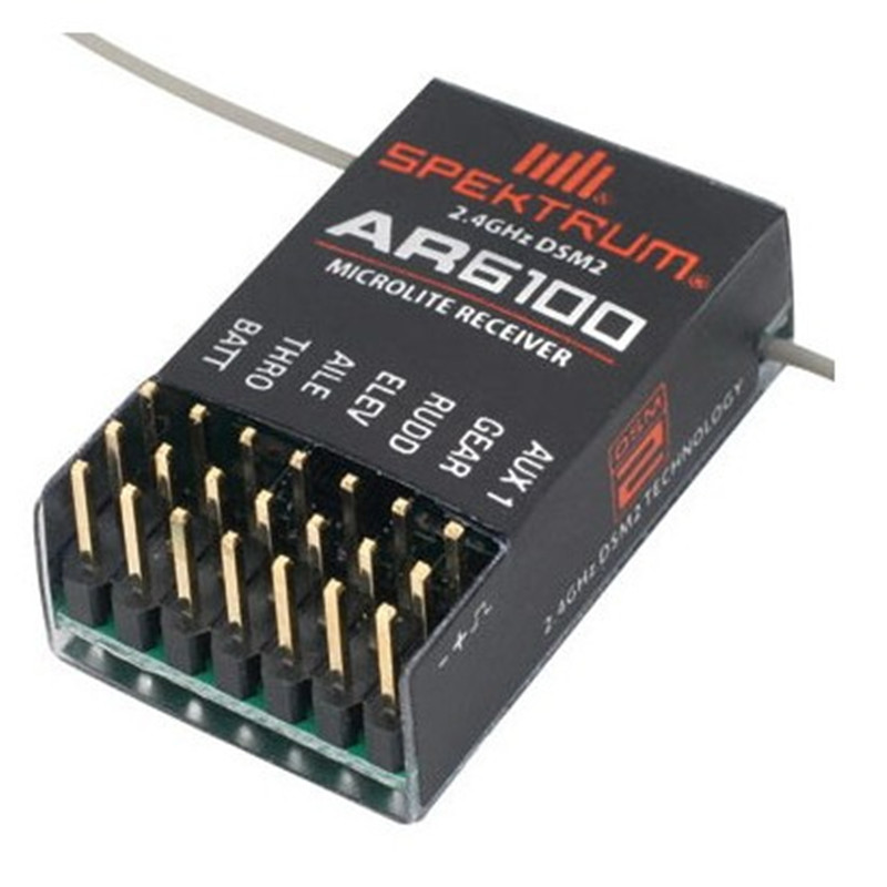 AR6100 DSM2 6CH 2.4GHz Receive - đánh giá và giá Drone Racing Receiver