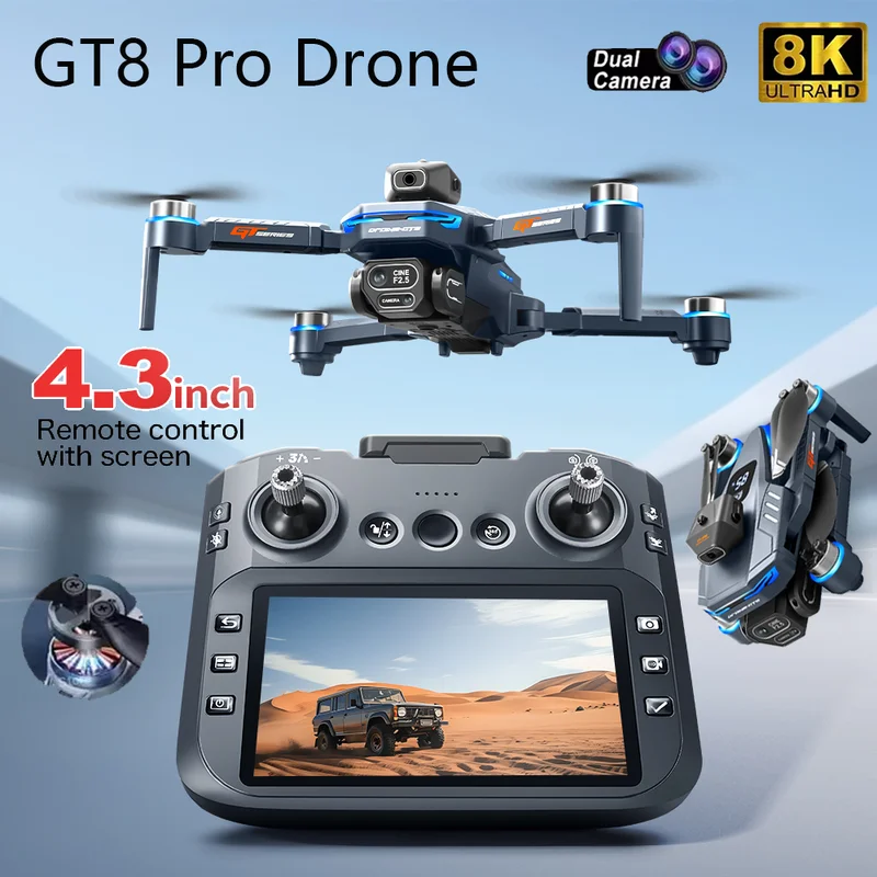 2026 New GT8 Drone GPS 8K Prof - đánh giá và giá Drone Racing Camera