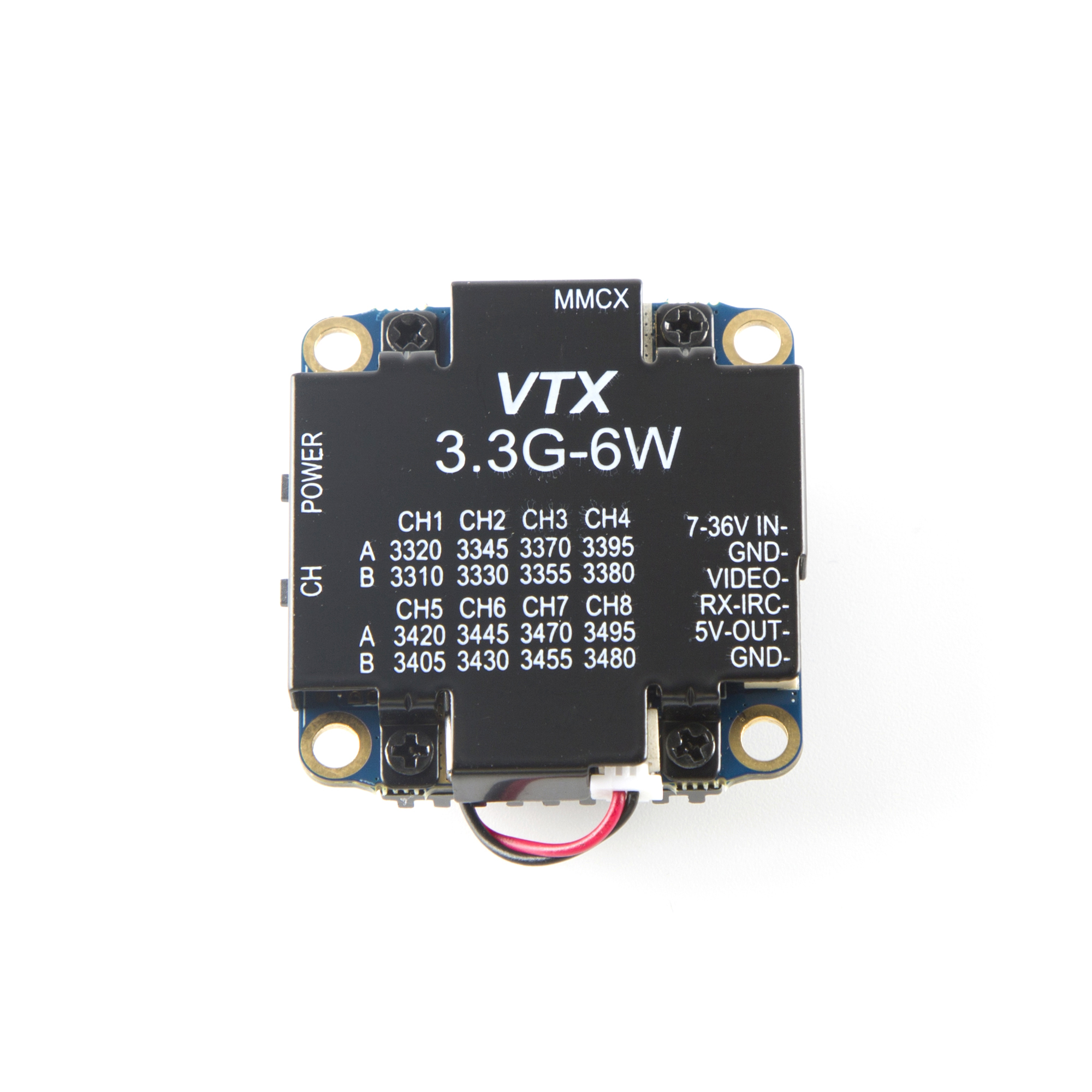 FPV Video Transmitter 3.3G 6W  - đánh giá và giá Drone Racing Vtx